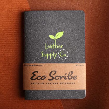 Custom EcoScribe Pocket Notebook - Black Lifestyle Custom EcoScribe Pocket Notebook - Black Lifestyle