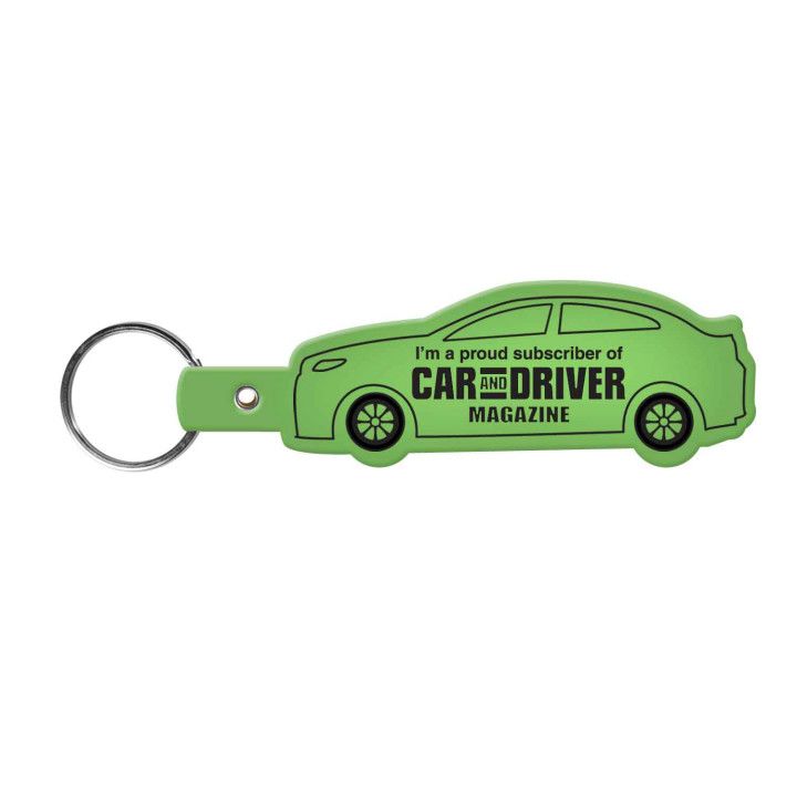 Custom Flexible Car Key Tag
