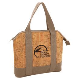 Custom Cork Lunch Cooler Bag Custom Cork Lunch Cooler Bag