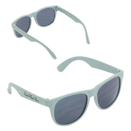 Custom Doral Wheat Straw Sunglasses - Viridian Green