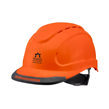 Custom Hypeman 6-point Ratchet Vented Type I Cap Style Hard Hat - Orange Custom Hypeman 6-point Ratchet Vented Type I Cap Style Hard Hat - Orange