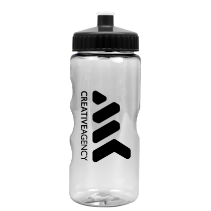 Custom Screw Top Small Water bottle - Clear