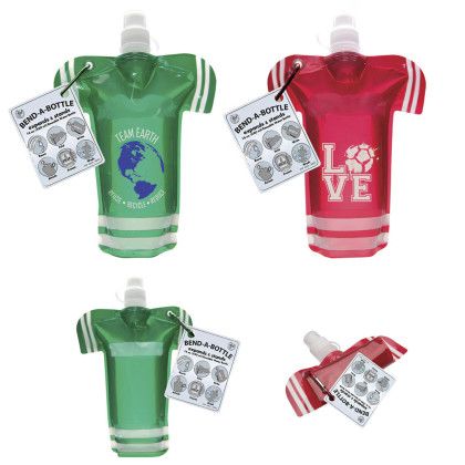 Custom Jersey Bend-A-Bottle