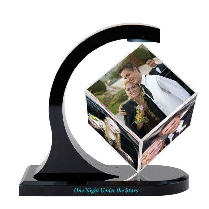 Custom Magnetic Photo Cube Spinner 