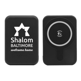 Custom iGo 3,000mAh MagSecure Combo Charger- No Adapter Ring - Black