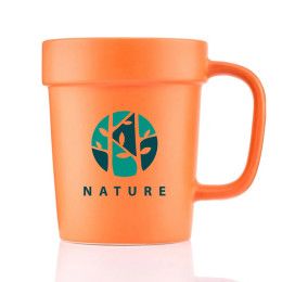 Custom 16 oz Planter Mug Custom 16 oz Planter Mug
