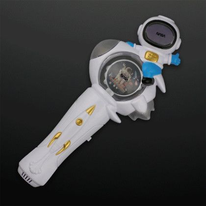 Custom Astronaut Space Wand with Cool Spinning Lights Custom Astronaut Space Wand with Cool Spinning Lights