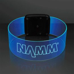Custom Laser Engraved - Cosmic Color Change LED Magnetic Clasp Bracelets Custom Laser Engraved - Cosmic Color Change LED Magnetic Clasp Bracelets