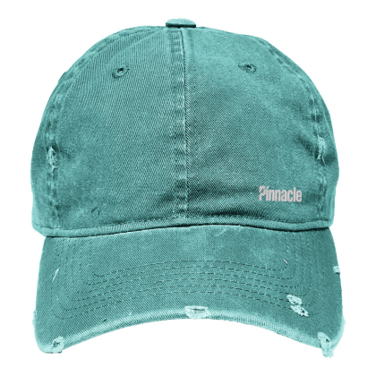 Custom Distressed Vintage Hat - Aruba Blue 