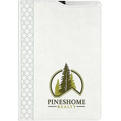 Custom Full Color Montabella Journal 5.85 x 8.75 - White Custom Full Color Montabella Journal 5.85 x 8.75 - White