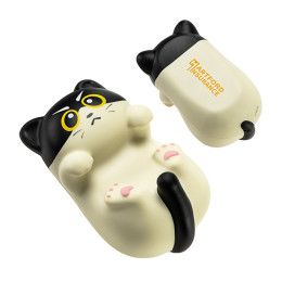 Custom Kute Kitty - Siberian Cat Stress Reliever & Phone Holder - White