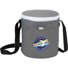 Custom Round 9 Can Recycled Cooler Bag