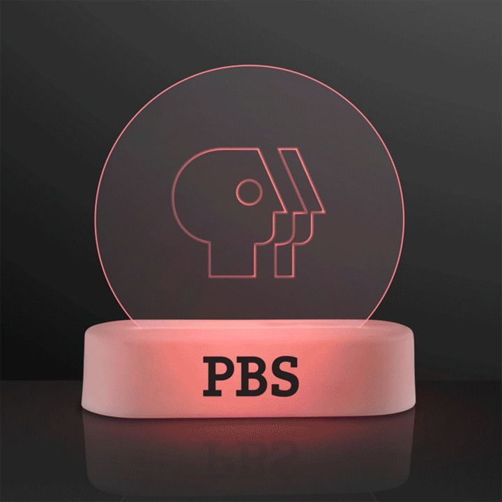 Custom Laser Engraved Acrylic LED Table Decor