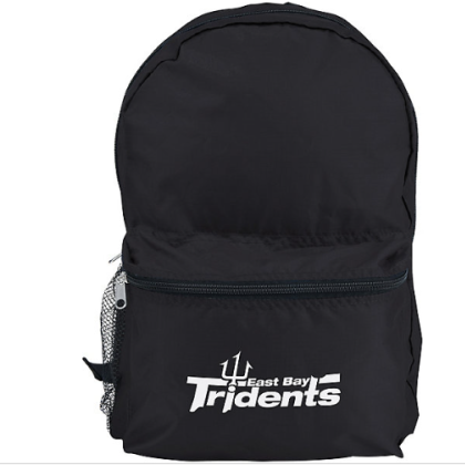 Custom Budget Ripstop Backpack - Black 
