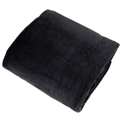 Custom Cuddle Micro Plush Travel Blanket with Attachable Hood & Pillow Case - Side view