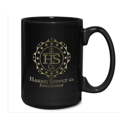 Custom Jumbo Coffee Mug 15 oz - Black Custom Jumbo Coffee Mug 15 oz - Black