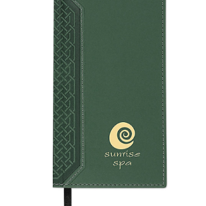 Custom Avalon Pocket Journal - Emerald Green Custom Avalon Pocket Journal - Emerald Green