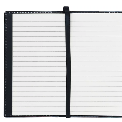 Custom Avalon Pocket Journal - Mocha Open View Custom Avalon Pocket Journal - Mocha Open View