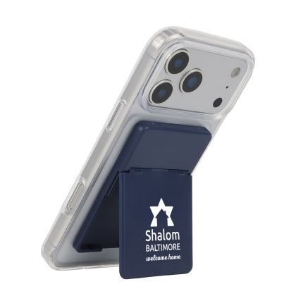 Custom Avenue Magnetic Phone Wallet & Stand - Navy Blue Custom Avenue Magnetic Phone Wallet & Stand - Navy Blue