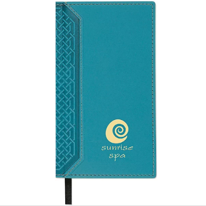 Custom Avalon Pocket Journal - Turquoise Custom Avalon Pocket Journal - Turquoise