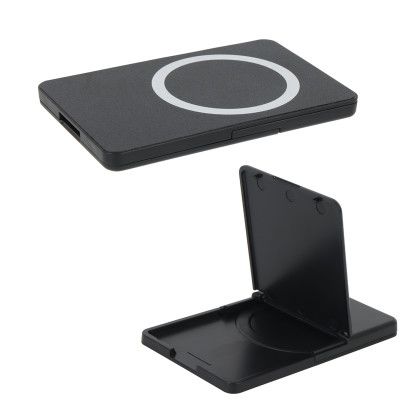 Custom Avenue Magnetic Phone Wallet & Stand - Black Custom Avenue Magnetic Phone Wallet & Stand - Black