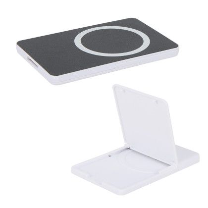 Custom Avenue Magnetic Phone Wallet & Stand - White Custom Avenue Magnetic Phone Wallet & Stand - White