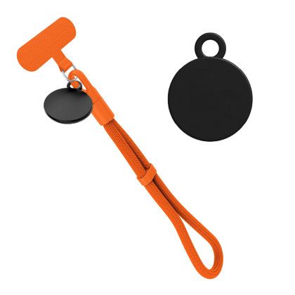 Custom HypeStrap Adjustable Phone Wristlet - Orange 