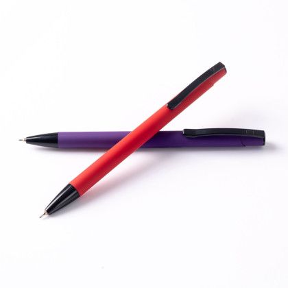 Custom Architect Gel Glide Pen - Red and Purple Custom Architect Gel Glide Pen - Red and Purple