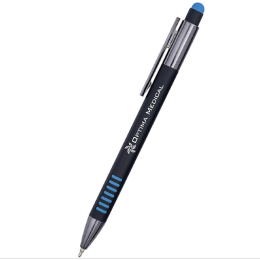 Custom Crosstech Stylus Gel Glide Pen - Sky Blue 