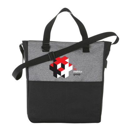 Custom Cameron Convention Tote w/ USB Port