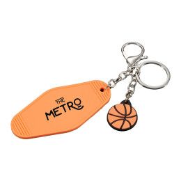 Custom Basketball Motel Keychain Custom Basketball Motel Keychain