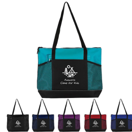 Custom Premium Zippered Tote - All Colors 