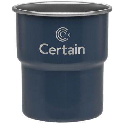 Custom 10 oz. Claremont Collection Stainless Steel Cup - Blue Custom 10 oz. Claremont Collection Stainless Steel Cup - Blue