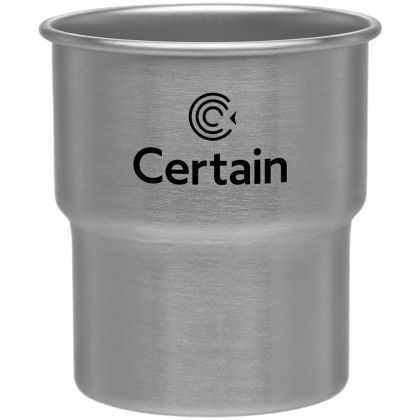 Custom 10 oz. Claremont Collection Stainless Steel Cup - Silver Custom 10 oz. Claremont Collection Stainless Steel Cup - Silver