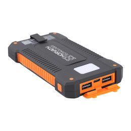 Custom Fusion 5000mAh Solar-Charging Power Bank