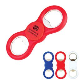 Custom Bottle Opener Spinner - All colors