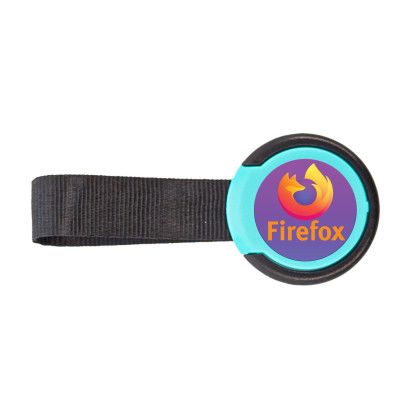 Custom Phone Ring Stand With Loop - Teal