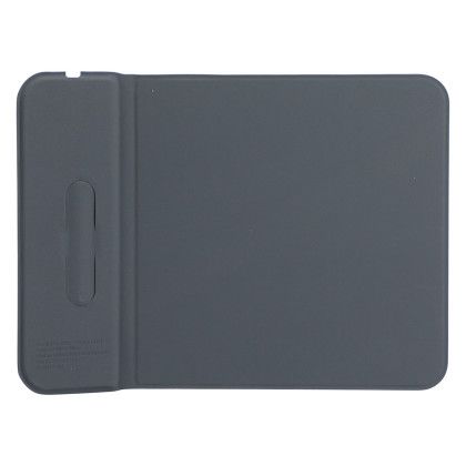 Custom Azure 15W Wireless Charger Mouse Pad with Kickstand - Back View Custom Azure 15W Wireless Charger Mouse Pad with Kickstand - Back View