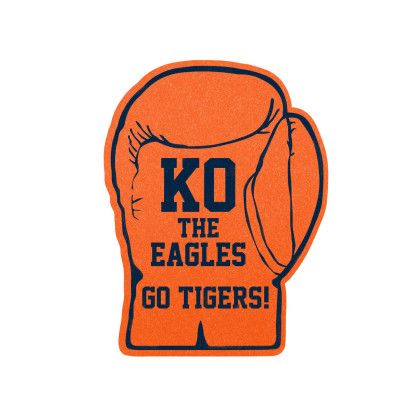 Custom 14" Boxing Glove Foam Mitt - Orange Custom 14" Boxing Glove Foam Mitt - Orange