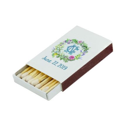 Custom 2" Wood Match 23-24 Box - Design 1 Custom 2" Wood Match 23-24 Box - Design 1