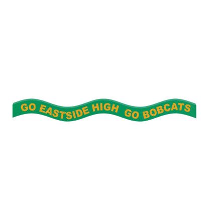 Custom 28" x 2" Wavey Foam Noodle - Kelly green