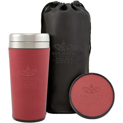 Custom 16 oz. Regency Gift Set - Rustic brick