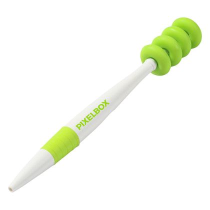 Custom Saturn Spinning Ring Pen - Green 