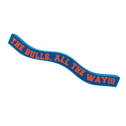 Custom 20" x 2" Wavey Foam Noodle - Columbia Blue Custom 20" x 2" Wavey Foam Noodle - Columbia Blue