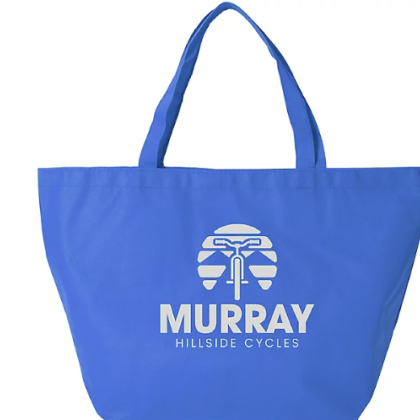 Custom Budget Grocery Tote - Light Blue 