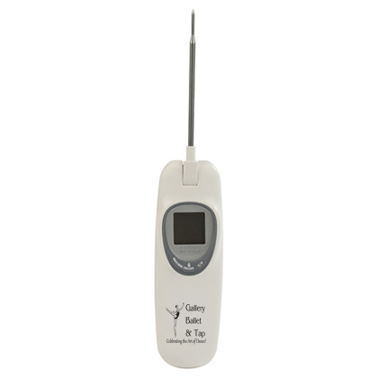 Custom Rustler Cooking & BBQ Digital Thermometer - Front View 