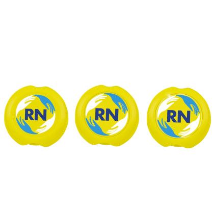 Custom Anti-Microbial Saucer Stethoscope ID Tag - Chroma - Neon Yellow Custom Anti-Microbial Saucer Stethoscope ID Tag - Chroma - Neon Yellow