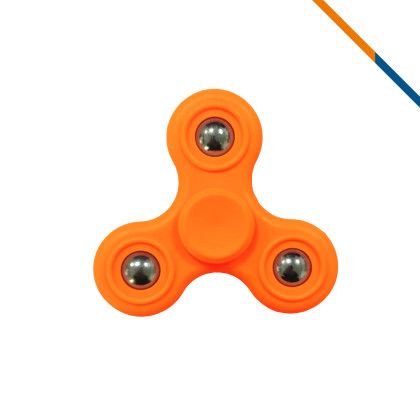 Custom Delicate Fidget Spinner - Orange Custom Delicate Fidget Spinner - Orange