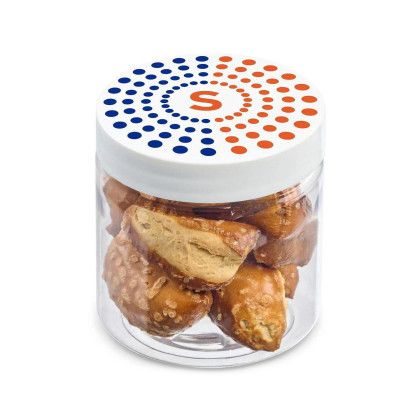 Custom 4 oz. Jar of Pretzel Stumps