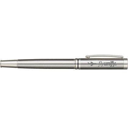 Custom Recycled Stainless Steel Rollerball Pen
